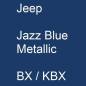 Preview: Jeep, Jazz Blue Metallic, BX / KBX.